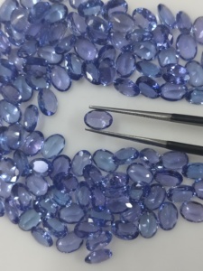 Natural Blue Tanzanite 7x5MM Oval Cut Best Quality Loose Gemstone for Jewelry Making - Product Image 6