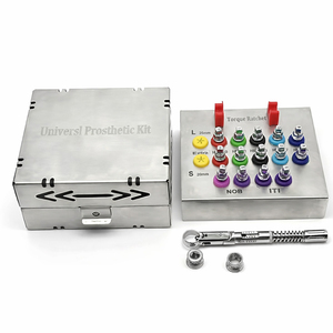 Destornillador de torque con trinquete para implantes dentales Golden Crest Industries, herramienta manual de acero inoxidable para coronas, puentes y prótesis - Product Image 5