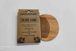 Peine de pelo de madera de Neem natural para la promoción del salón de casa y el uso en viajes de proveedor indio a precio de exportación - Product Image 5