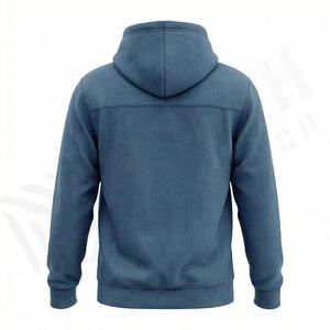 Sudadera con Capucha Casual 100% Algodón para Hombre, Venta al Por Mayor OEM, Sudadera de Alta Calidad, Suave, Estilo Urbano, Color Liso Personalizable - Product Image 2