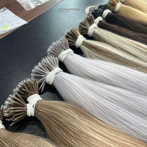 Human Hair Extension Remy Nano Tip Keratin Hair Blonde Double Drawn Wholesale Price No Synthetic Hair Vietnamese Vendors - Product Image 5