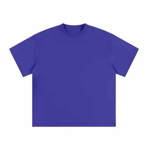 เสื้อยืดคอตตอนฤดูร้อนปี 2026 สำหรับผู้ชาย สีพื้น เรียบง่าย คอกลม ยืดได้ กระชับรูปร่าง - Product Image 5