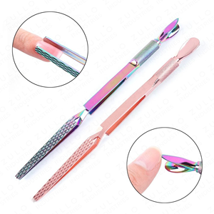 ชุดอุปกรณ์ดูแลเล็บสีโรสโกลด์พรีเมียม พร้อมที่ดันหนังกำพร้าและที่ตัดแต่งเล็บ สำหรับทำเล็บมือและเล็บเท้าแบบมืออาชีพ - Product Image 4