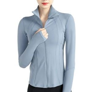 Wholesale Latest Fashion High Waisted Women Yoga <b>jacket</b> Premium Quality soft quick dry <b>workout</b> wear Yoga <b>Jacket</b> with cheap price - Product Image 1