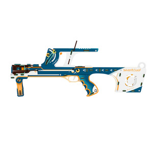 Pistolet à billes en mousse Inventojoy Clutch Shot Blaster, tir rapide, jeu de tir sûr pour enfants, pour jouer à l'intérieur et à l'extérieur - Product Image 1