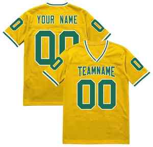 Conjunto Deportivo Sublimado Personalizado, Tejido de Poliéster Transpirable para Entrenamiento y Partidos de Liga, Jersey de Fútbol Americano - Product Image 6