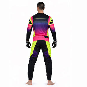 Traje de Carreras MX Profesional Personalizado para Hombre, Jersey y Pantalones Brillantes para Motocross y Enduro - Product Image 2