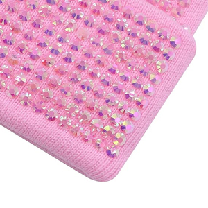 Custom Black Rhinestone Beanie Hat Women <b>Men</b> <b>Winter</b> Rib Knit Cuffed <b>Cap</b> Soft Warm Stretch Streetwear Skull <b>Cap</b> OEM - Product Image 5