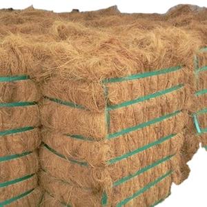 Produit de qualité d'exportation de fibre de noix de coco Vietnam-Prix compétitif Haute qualité VIETSEAFARM VSF-CF12 brun doré 100kg/palette - Product Image 5