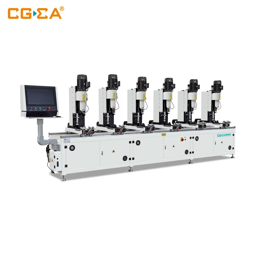 เครื่องเจาะหน้าต่างอลูมิเนียม CNC CGMA, เครื่องทําหน้าต่างและประตู, เครื่องเจาะรู,