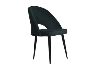 Chaise de salle à manger pivotante moderne de style nordique de luxe tendance en velours pour la maison, le restaurant, la salle de réunion - Mobilier d'intérieur contemporain - Product Image 3