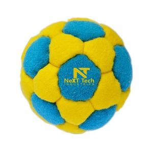 Hacky Sacks Super Quality Synthetic Suede Professional Adjustable Rubber Footbags 2.5 Inches Toy Balls NEXT <b>TECH</b> INDUSTRIES - Product Image 6