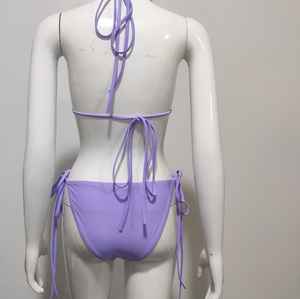 Unisex High Quality Customize Swimmer Bikini Set Bra and Underwear With Customize Logo Beach wear Bikini - Product Image 2