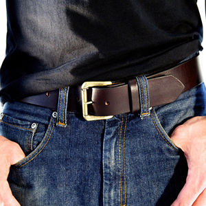 Nuevo Cinturón de Cuero para Hombre, Cómodo, de Color Sólido, Estilo Único y Moderno, Disponible a Precio Económico - Product Image 5