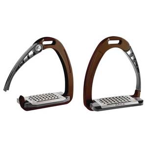 Estribos Juveniles ARMANDIOUS INDUSTRY para Jinetes, Diseño de Aluminio, Estribos Inclinados que Ayudan a Reducir la Presión para Jóvenes Amantes de los Caballos - Product Image 2