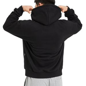 New 2026 Design Winter Men's Casual Hoodie-Plain Dyed 100% Cotton Quick Dry <b>Thick</b> <b>Fleece</b> Long Sleeve Regular Fit Breathable - Product Image 2