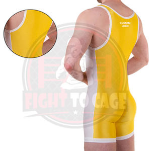 Trajes de Lucha Unisex al por Mayor, Impresos, de Spandex y Poliéster, Transpirables, de Secado Rápido, para Artes Marciales, Cuello Redondo, para Entrenamiento y Competencia - Product Image 6
