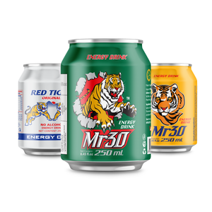 Bebida Energética Dynamit Taurine Mr30 Sin Azúcar, Lata de Aluminio de 250 ml, Carbonatada, Fábrica en Vietnam, OEM, ODM, Marca Privada, Venta al Por Mayor - Product Image 3