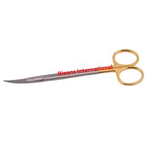 Ciseaux chirurgicaux BISONS en carbure de tungstène (TC) courbés et droits pour usage médical et chirurgical – Vente en gros - Product Image 2