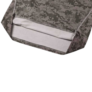 Digital Camo Short Sleeve Compression Shirt Men Performance Top Quick Dry Professional Grade BJJ Rash Guard Gear - Product Image 4