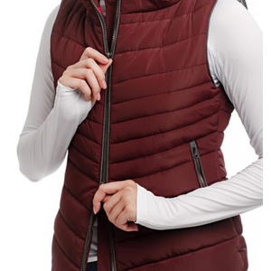 Premium womens equestrian <b>gilet</b> designed with slim tailored cut breathable soft fabric moisture control lining with <b>cheap</b> price - Product Image 5
