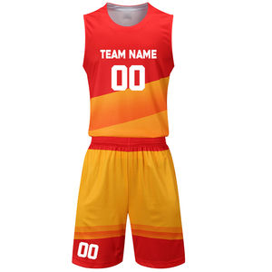 Uniforme de Baloncesto de Verano de Secado Rápido de Alta Calidad OEM, Talla Grande, Diseño Único, Ropa Deportiva Masculina al por Mayor, Logotipo Personalizado Impreso - Product Image 2