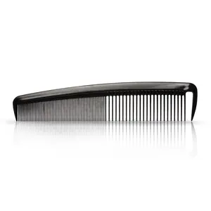 Barber Custom Cutting Hair Hairdressing Heat Resistance Carbon Fiber Comb With Logo