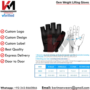 Gants de musculation personnalisés avec logo pour hommes et femmes, antidérapants, pour la salle de sport, l'entraînement et le fitness, fournisseur - Product Image 6