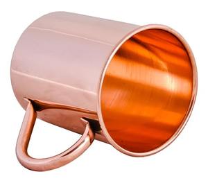 Taza de cerveza Moscow Mule 100% cobre puro, artículos de bar para fiestas y regalos de fabricante y proveedor indio. - Product Image 5