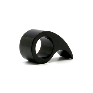 Handcrafted Eco-Friendly Modern Horn Ladies Jewelry <b>Rings</b> Natural Craft Buffalo Horn for Wedding Decorative Durable Quality - Product Image 6