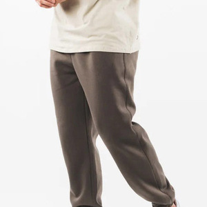 Customized Men's Regular Fit Midweight Elastic Waist Jogger Pants High Breathable Outdoor <b>Waterproof</b> Polyester/Cotton <b>Trousers</b> - Product Image 2