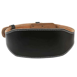 Original Leather Weightlifting <b>Belt</b> for Gym Training Comfort Fit Cowhide Leather Waist Support for Lifting <b>Exercises</b> - Product Image 1