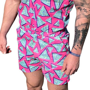 Combinaisons pour hommes, été, décontractées, manches courtes, en coton léger, pour les vacances en plein air, la plage, le sport, élégantes et confortables - Product Image 6