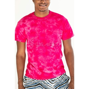 Venta al por mayor Tie Dye camisetas de gran tamaño superior personalizar ácido lavado Tie-dye hombres personalizado Tie Dye camisetas - Product Image 2