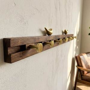 Premium <b>hook</b> designer <b>hook</b> wooden peg brass peg entryway <b>hook</b> <b>bathroom</b> <b>hook</b> bedroom <b>hook</b> hallway <b>hook</b> office <b>hook</b> kitchen <b>hook</b> - Product Image 6