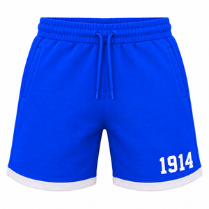 Sweat-shirt à col rond pour homme Phi Beta Sigma bleu royal avec imprimé graphique blanc Brotherhood, pull à manches longues et motif 1914 assorti - Product Image 4