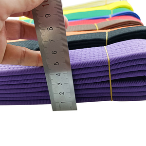 Wholesale Bjj Gi Professional Jiu Jiu Jitsu <b>Belts</b> 100%Cotton Martial Arts <b>Belts</b> Custom Made Brazilian Jiu Jitsu Kimono - Product Image 4