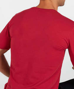 T-shirt basique unisexe à col rond en coton tricoté 100 %, coupe ample, imprimé, personnalisable, léger - Product Image 6