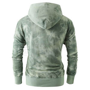 OEM Vente en gros 100% coton Sweat-shirts à capuche pour hommes Meilleur design Fermeture éclair Léger teint uni Couleurs unies pour la saison d'hiver - Product Image 2