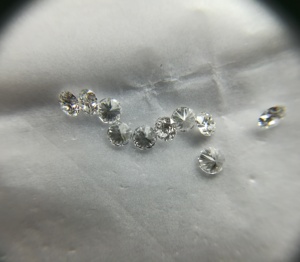 2,50 MM Color DE LA G-H 1,00 CT blanco completo HPHT CVD Lab Grown Diamond VVS Clarity Pulido suelto para la fabricación de joyas - Product Image 4