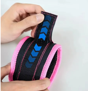 Sangles de cheville réglables en néoprène et acier avec anneau en D pour machines à câble - Protection professionnelle pour les exercices des fessiers, des jambes et des abducteurs - Product Image 6