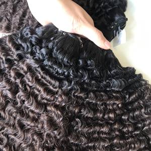 Vente en gros d'extensions de cheveux vierges vietnamiennes 100% pour cheveux humains de haute qualité bouclés birmans couleur ombrée - Product Image 5