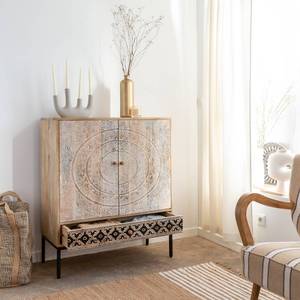 Gabinete de madera de mango tallada Vandana Vista Lyra - Product Image 5