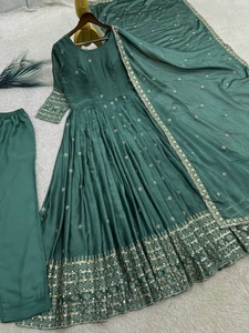 Exclusive Traditional Ladies <b>Fancy</b> Indian and Pakistani Salwar <b>Suit</b> Available at Wholesale Price From Indian Exporter - Product Image 4