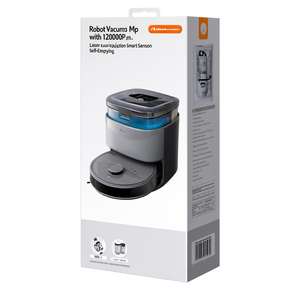 Robot Aspirador y Fregador con Navegación Láser de 12000Pa, Sensor Inteligente y Autovaciado - Product Image 2