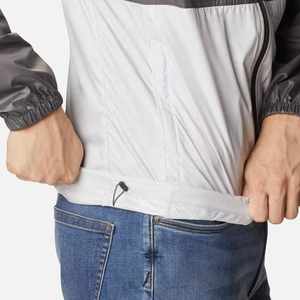 Chaqueta Cortavientos Transpirable, Chaqueta Deportiva de Color Sólido de Secado Rápido para Hombre, MOQ Bajo, Impermeable - Product Image 2