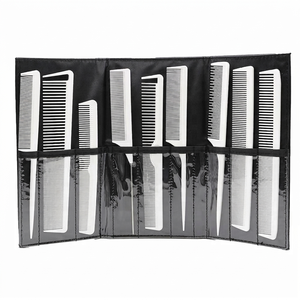 Peine de Peluquería de Fibra de Carbono Blanco, Antiestático, Resistente al Calor, Profesional, para Cortar y Peinar el Cabello - Product Image 4