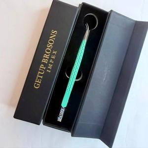 แหนบดัดขนตา Plasma Slim Curve Isolation Lash Tweezers ปลายไฟเบอร์ แหนบสแตนเลสกันน้ำ 10 มม. รับทำโลโก้แบรนด์ส่วนตัว - Product Image 5