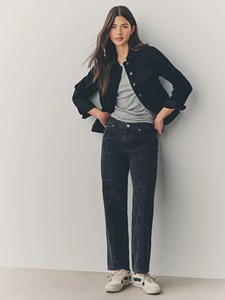 Chaquetas Vaqueras Premium para Mujer, con Botones y Bordados, Estilo Casual, a la Moda, 100% Algodón, Venta al Por Mayor - Product Image 3