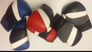 Professional Classic Leather Boxing <b>Gloves</b> Hand <b>Grips</b> Full Finger Design Adjustable Wrist Strap Custom Logo Option-12/14 16oz - Product Image 6